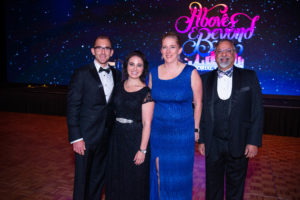 Dr. Ethan & Kara Taub, Dr. Michelle McNutt, Dr. Billy Gill at the Memorial Hermann Circle of Life Gala at the Hilton Americas Houston. (Photo by Michelle Watson)