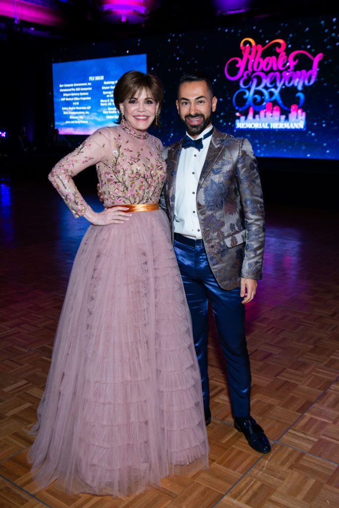 Hallie Vanderhider, Fady Armanious at the Memorial Hermann Circle of Life Gala at Hilton Americas Houston (Photo by Michelle Watson)