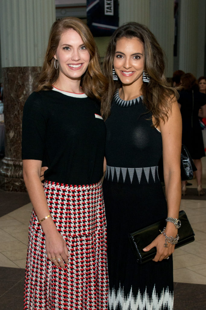 Claire Day, Tami Wall at the Astros Foundation Safe at Home luncheon. (Photo by Jacob Power)