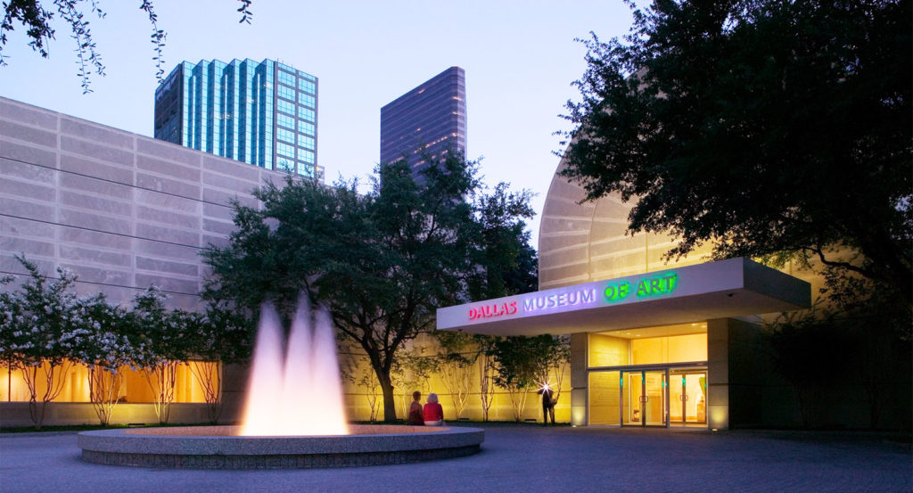 Dallas museum of art DMA entrance