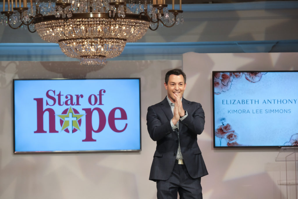 KPRC Channel 2's Andy Cerota at the Star of Hope luncheon and fashion shows. (Photo by Daniel Ortiz)