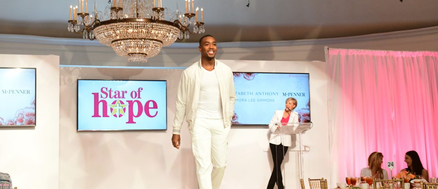 Fashion Show 2019 Chauncy Glover KTRK TV 13 (Photo by Daniel Ortiz)