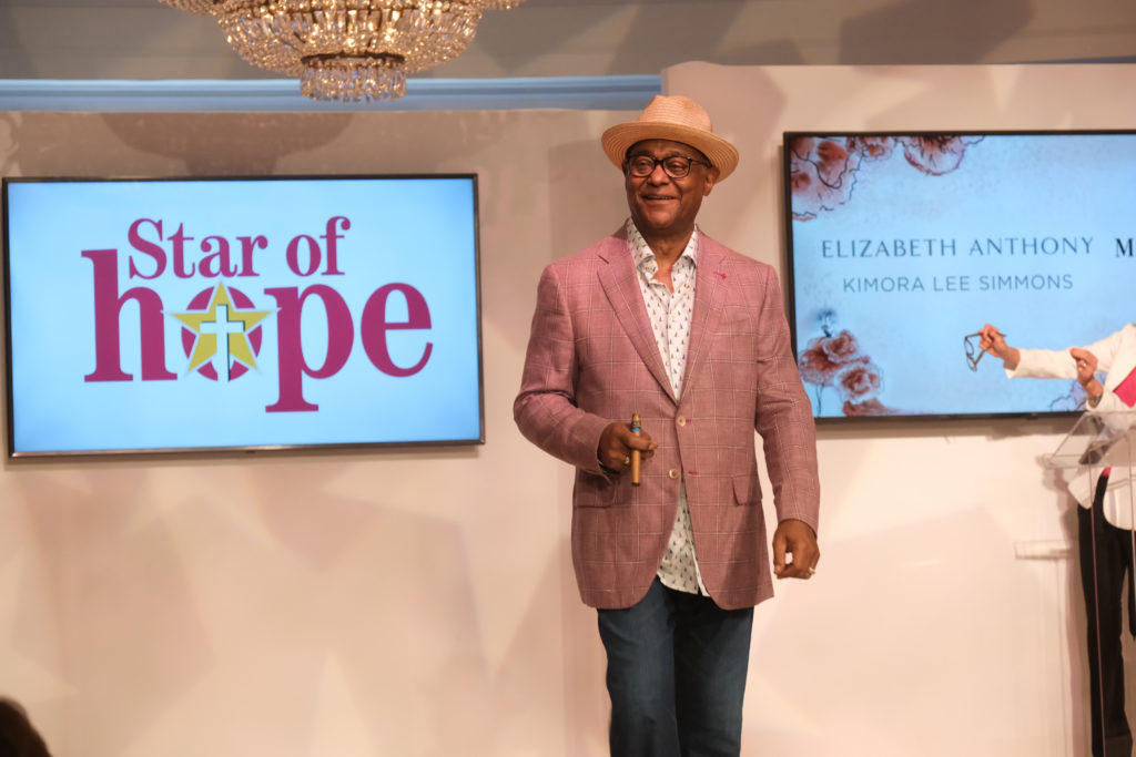 Fox 26' Jose Grinan at the Star of Hope luncheon and fashion shows. (Photo by Daniel Ortiz)
