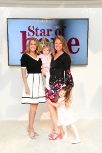 Fashion Show 2019 L-R Stephanie Tsuru, Stella Tsuru (Chid), Katie Tsuru, Lucy Tsuru (Toddler) (Photo by Daniel Ortiz)