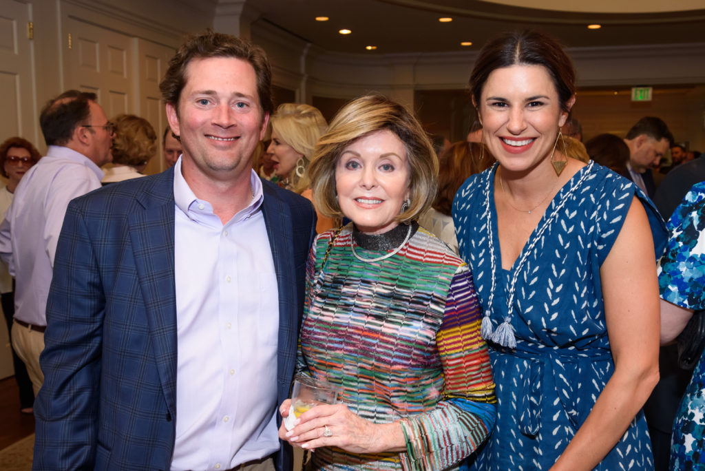 Forrest Wynn, Kathy McNiel, Katie Wynn at the Pearls of Wisdom evening benefiting Vita Living.