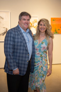 Frank Amsler; Jane Mooney (Photo by Wilson Parish)
