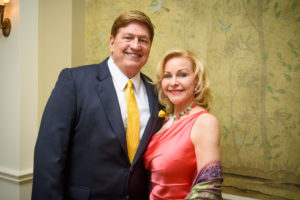 Glenn Wilkerson and Dana Kervin at the Pearls of Wisdom evening benefiting Vita Living.