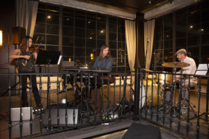 Graham Reynolds and his ensemble at Illumination: The Rothko Chapel Gala. (Photo by Jenny Antill Clifton)
