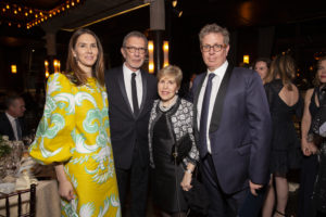 Honoree Fairfax Dorn, Arne & Milly Glimcher, honoree Marc Glimcher at Illumination: The Rothko Chapel Gala. (Photo by Jenny Antill Clifton)