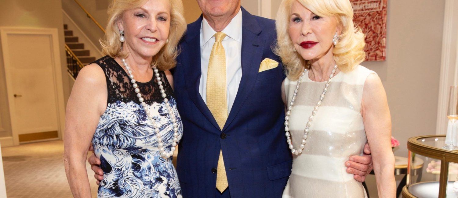Susanne Byram, Shafik Rifaat, Diane Lokey Farb at the Harry Winston celebration of the Winston Candy Collection.  (Photo by Jenny Antill Clifton) (Photo by Jenny Antill Clifton)