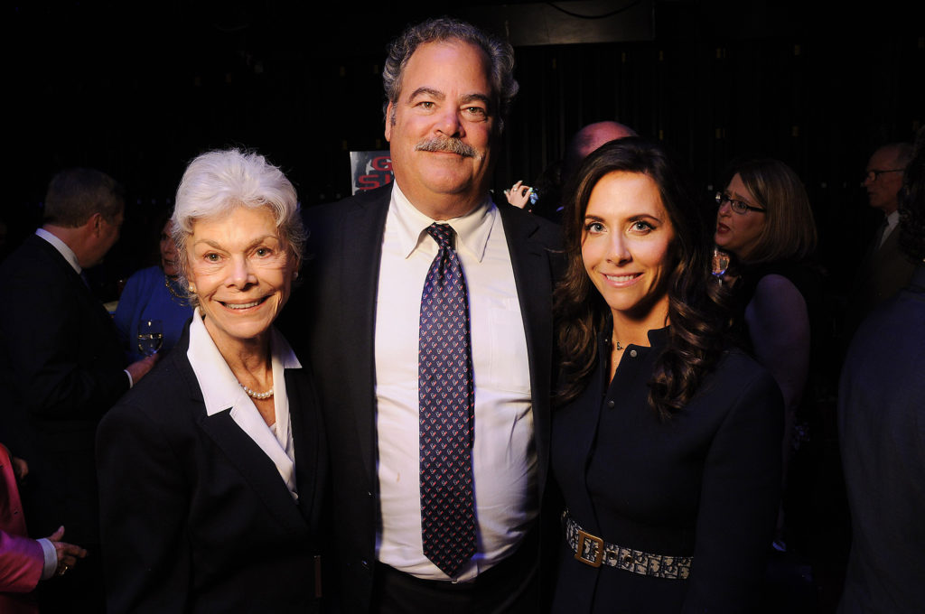 Janice McNair, Cal & Hannah McNair at the 25th Annual "A Celebration of Reading" at the Hobby Center.