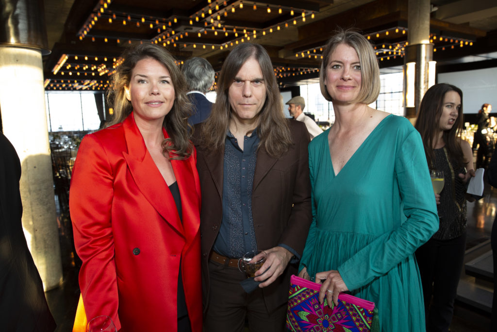 Jessica Phifer, Graham Reynolds, Kristina Van Dyke at Illumination: The Rothko Chapel Gala. (Photo by Jenny Antill Clifton)