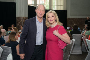 Jim & Whitney Crane at the Astros Foundation Safe at Home luncheon. (Photo by Jacob Power)
