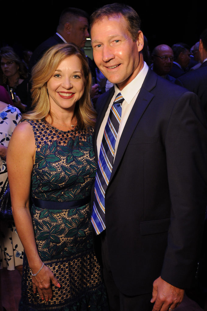 Julie Baker Finck & Ron Finck at the 25th Annual "A Celebration of Reading" at the Hobby Center.