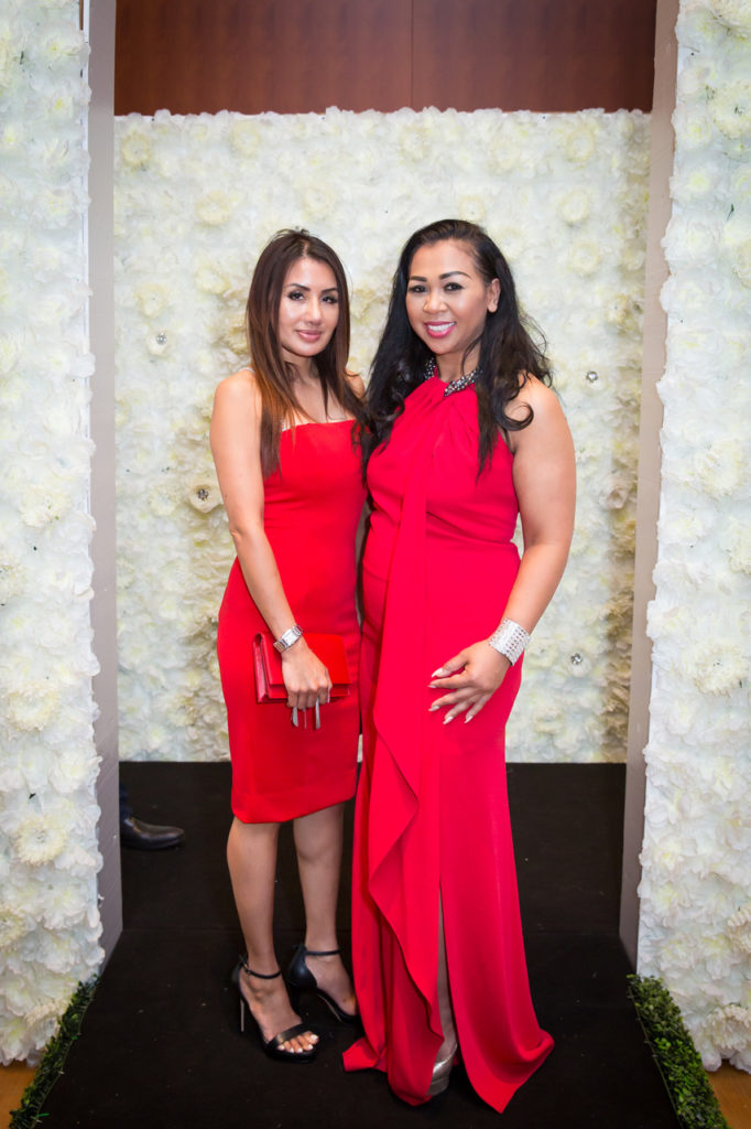 Sherry Cauble, Pitsami Norm at the International Mother's Day Soirée. (Photo by Sonya Abid)