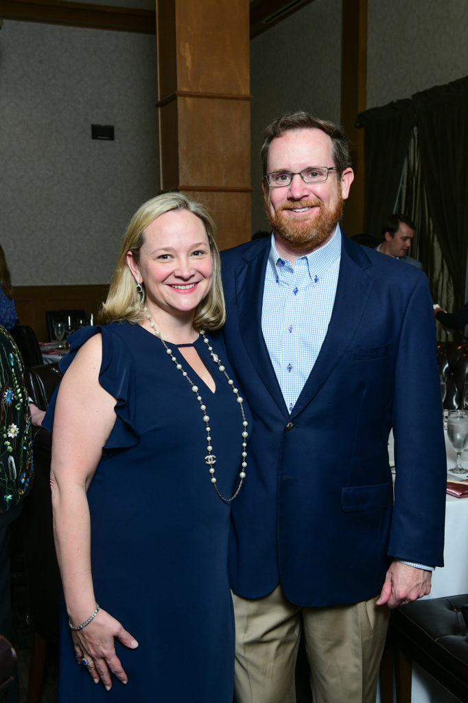 Laura & Brannon Robertson at Houston Ballet's Raising the Barre fundraiser at Artisans Restaurant. (Photo by Daniel Ortiz)