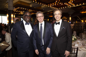LeMel Humes, honoree Marc Glimcher, Christopher Rothko at Illumination: The Rothko Chapel Gala. (Photo by Jenny Antill Clifton)