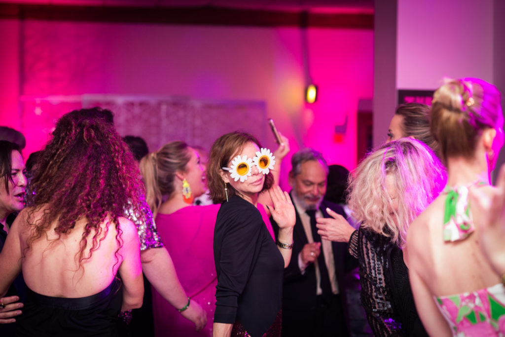 Lisa Mount at Artpace's The Happening: Diskoteka Nite. (Photo by Francisco Cortes)