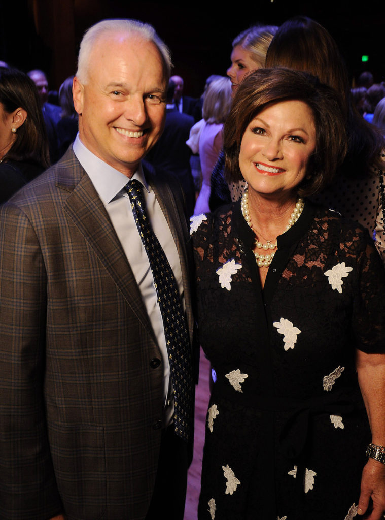 Lisa & Mark Jakel at the 25th Annual "A Celebration of Reading" at the Hobby Center. 