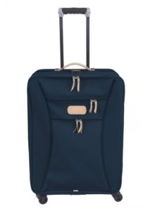 Maggie’s Jon Hart luggage. Her’s of course are monogrammed.