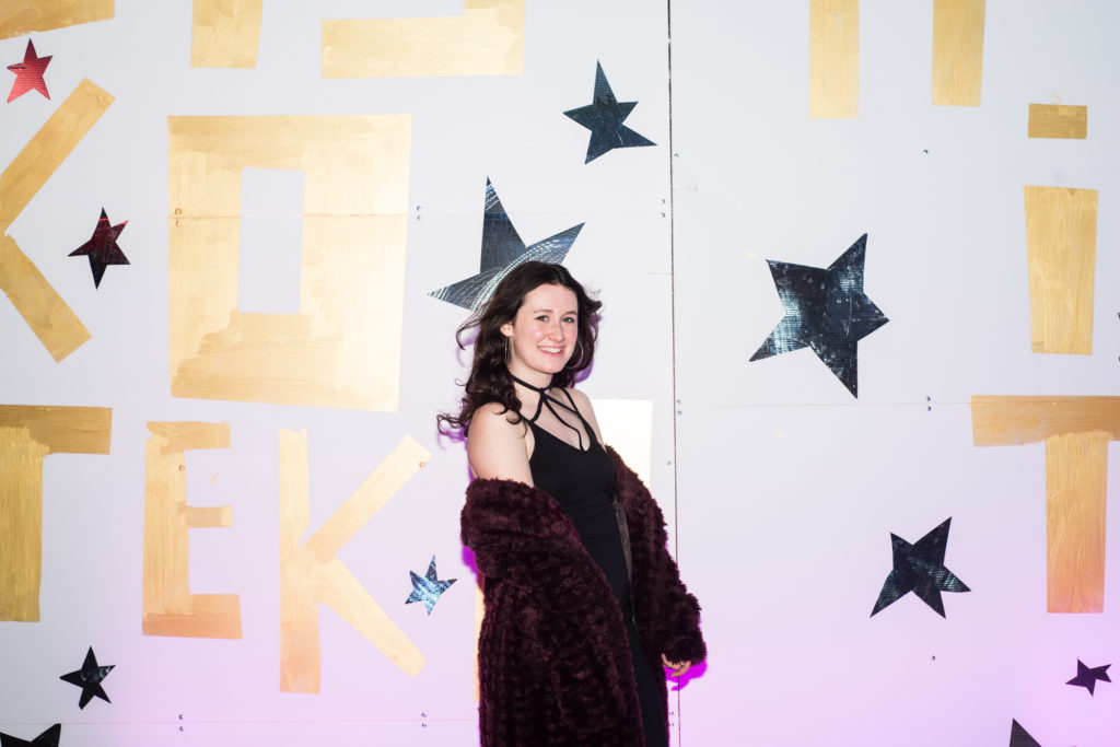 Megan Allen at Artpace's The Happening: Diskoteka Nite. (Photo by Francisco Cortes)