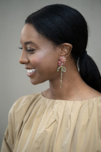 Nak Armstrong earring. (Photo by Bruno at Snap The Picture)