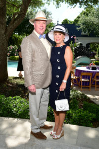 Norman & Donna Lewis at the Hats, Hearts & Horseshoes Kentucky Derby Affair benefiting Bo’s Place. (Photo by Daniel Ortiz)