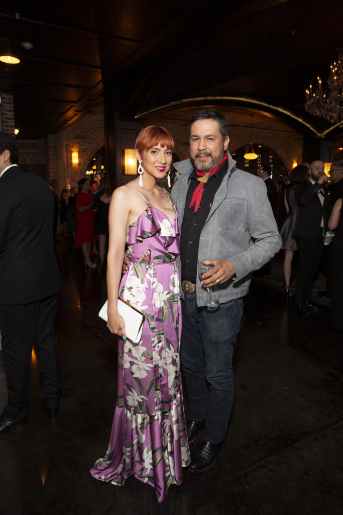 Olivia & Cruz Ortiz at Illumination: The Rothko Chapel Gala. (Photo by Jenny Antill Clifton)