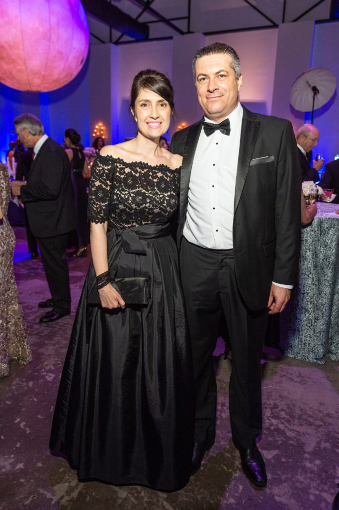 Rossitsa Nicolova-Dimitrov, Anton Dimitrov at the Lone Star Flight Museum Gala at The Revaire. (Photo by Fulton Davenport)