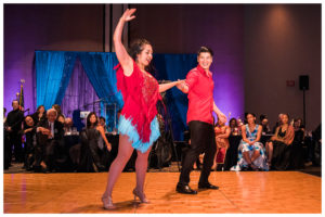 Elizabeth Rodriguez, Victor Lee at the 2019 Asian Pacific American Heritage Association Gala. (Photo by Ricky Guinhawa)