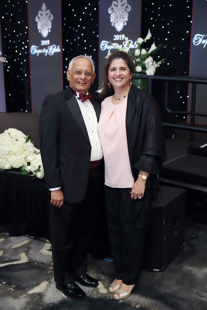 Shaista & Shazad Bashir at the Interfaith Ministries of Greater Houston Tapestry Gala. (Photo by Quy Tran)