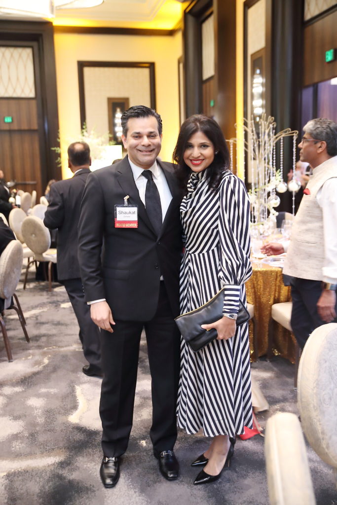 Shaukat & Nihala Zakaria at the Interfaith Ministries of Greater Houston Tapestry Gala. (Photo by Quy Tran)