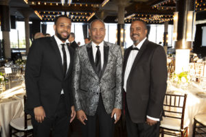 Sam Elliot Guess, John Guess Jr., Ted Ellis at Illumination: The Rothko Chapel Gala. (Photo by Jenny Antill Clifton)