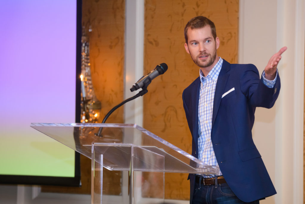 Samuel W. Reed at the Pearls of Wisdom evening benefiting Vita Living.