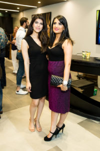 Sania Khan, Husna Varma at Construction Concepts BLDiT charity event benefiting Camp for All. (Photo by Hung Truong)