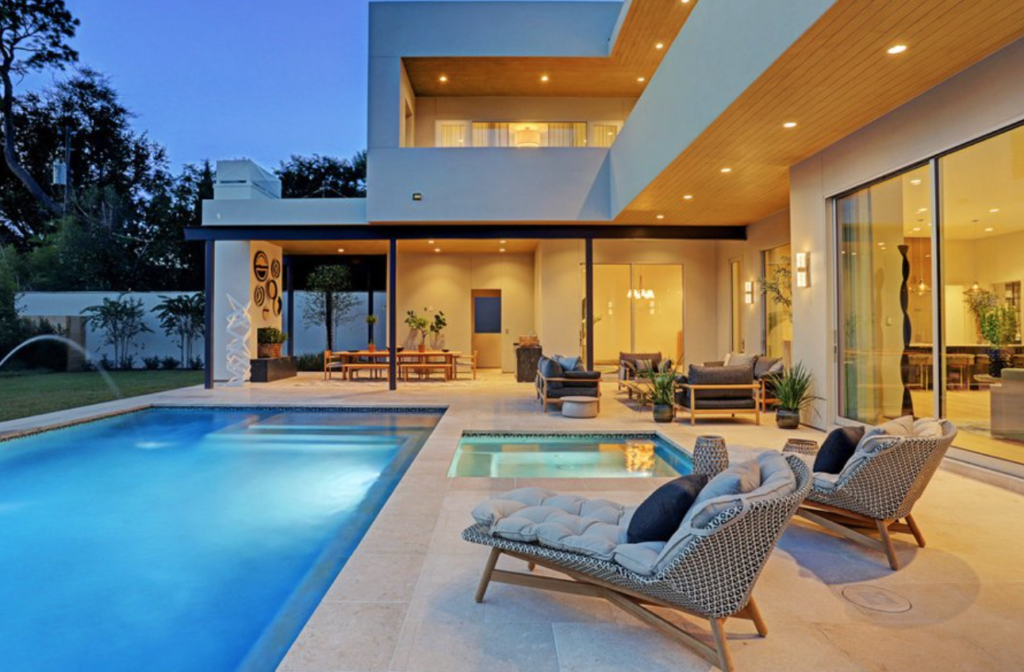 Houston's Most Stunning Home Swimming Pools — Any Old Water Feature Won