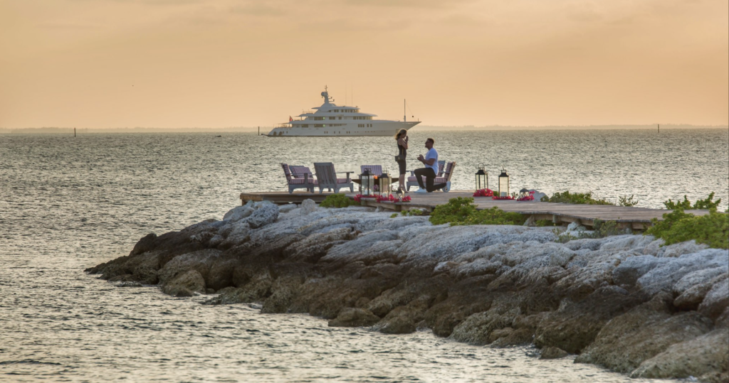 J.J. Watt picked a pretty romantic spot to propose to Kealia Ohai. (@KealiaOhai)