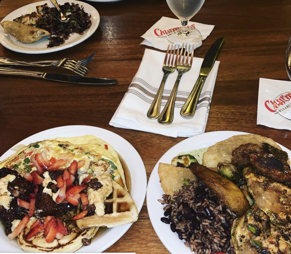 Latin food shines at Churrasco's.