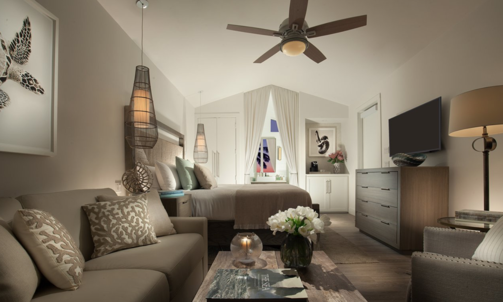 The bungalows offer contemporary elegance and comfort. (Bungalows at Key Largo Photo)