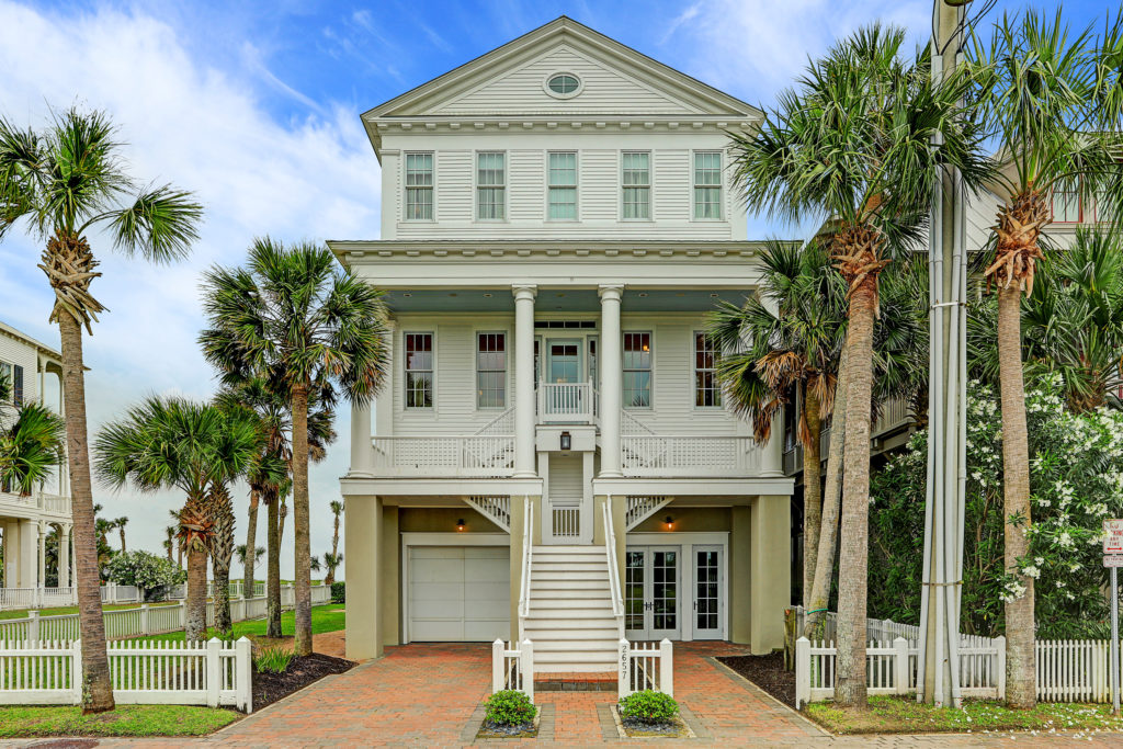 Built in 2008, the 4,500 sq.ft. home in Beachtown reflects Southern architectural charm. (Photo by TK Images)