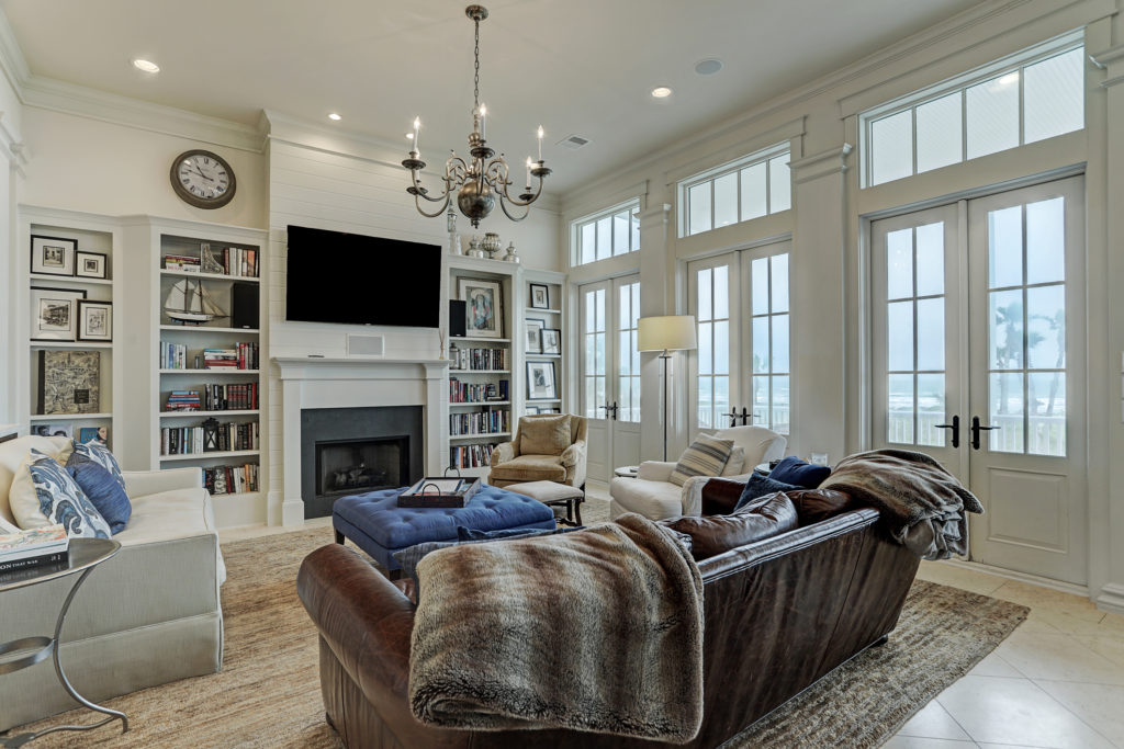 The dwelling at 2657 E. Seaside in Beachtown was designed by Steve Mouzon. (Photo by TK Images)