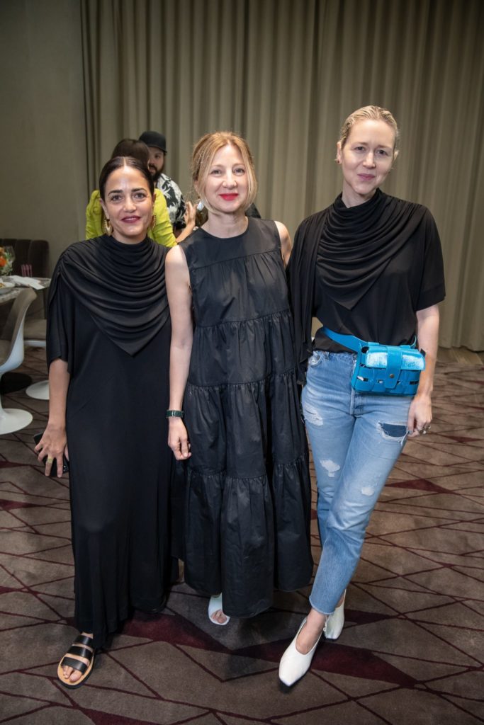 Stephanie Danan, Paola Corso, Kristen Cole (Photo by Bruno at Snap The Picture)