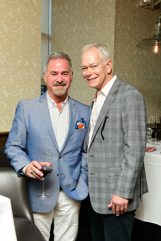 Terry Wayne Jones, Jay Jones at Houston Ballet's Raising the Barre fundraiser at Artisans Restaurant. (Photo by Daniel Ortiz)