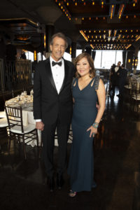 James Tiebout & Thuy Tran at Illumination: The Rothko Chapel Gala. (Photo by Jenny Antill Clifton)