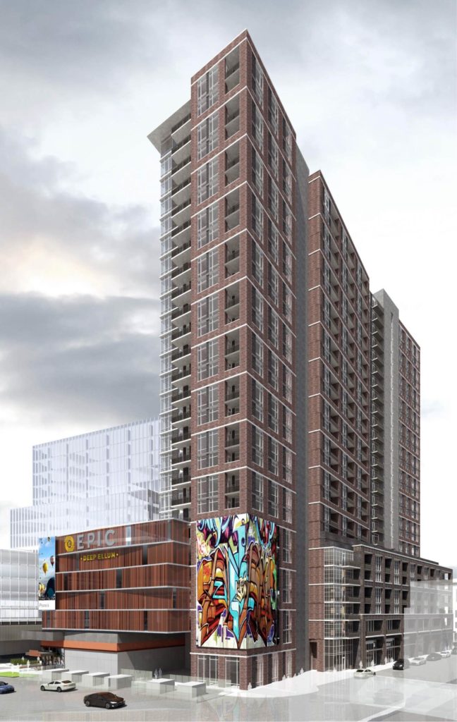 A rendering of The Hamilton.