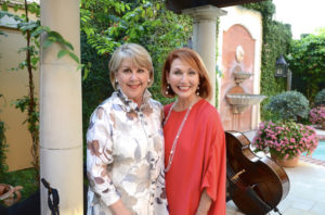 Cheri Fama, Mary Grace Gray  Williams at the kick off, held at Hotel Granduca, for the American Cancer Society’s Corks & Forks fundraiser. (Photo by Roswitha Vogler)