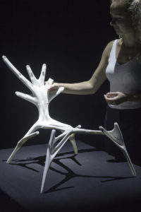 Lilian Van Daal’s Radolaria #1 chair.
