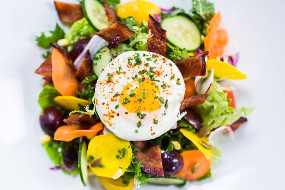 La Table is hosting two different brunches, one upstairs and one downstairs. 