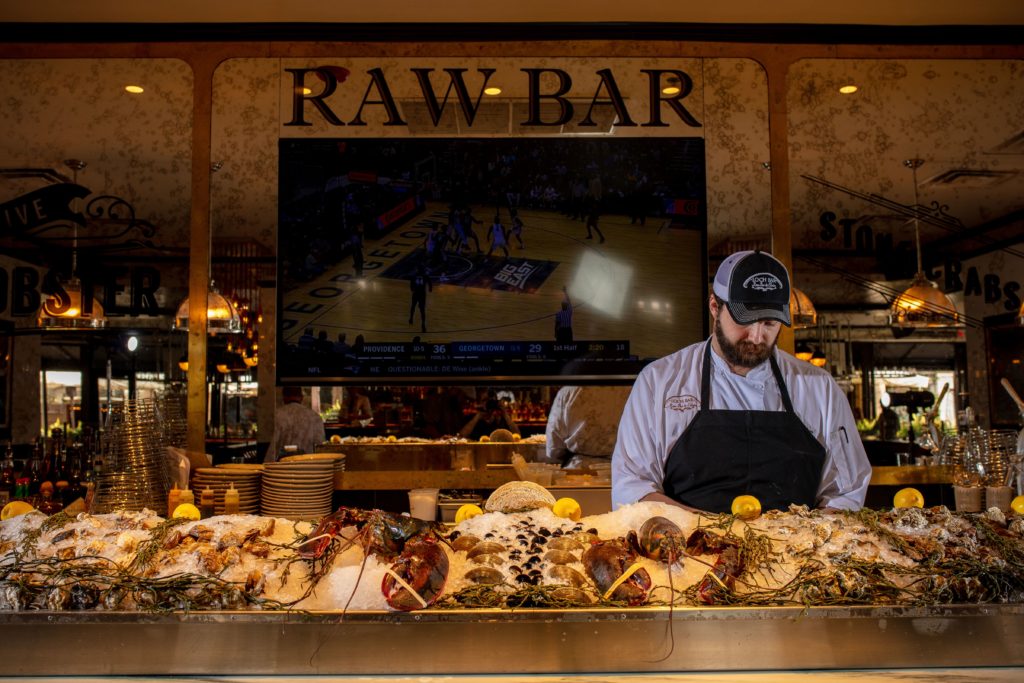 Loch Bar is a speakeasy-meets-seafood-tavern.