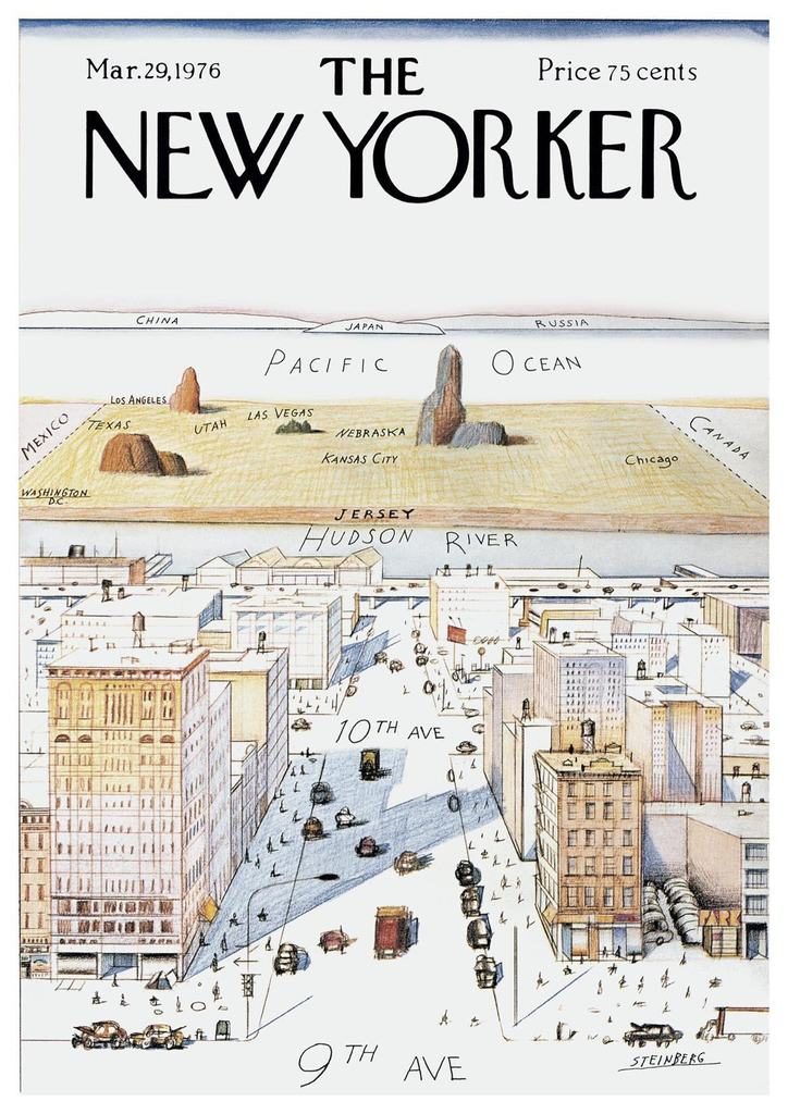The New Yorker is worth it for the covers alone. 